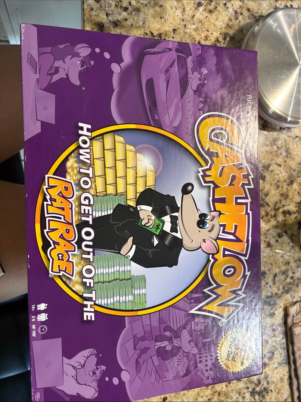 Cashflow Board Game - Purple Edition by